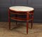 French Art Deco Occasional Table with Marble Top, Image 6