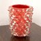 Vaso Rostrato in vetro di Murano rosa corallo di Ercole Barovier per Barovier & Toso, Immagine 9