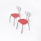 Red Radar Chairs by Willy Van Der Seas, Set of 2 5