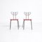 Red Radar Chairs by Willy Van Der Seas, Set of 2, Image 3