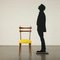 Stühle aus Buche, Schaumstoff & Kunstleder, Italien, 1950er, 7er Set 2
