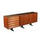 SE7 Sideboard with Teak Veneer by Osvaldo Borsani for Tecno, 1960s, Image 1