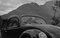 Volkswagen Beetle Parking Close to Mountains, Germany, 1939, Printed 2021 2