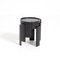 Black Nesting Tables by Gianfranco Frattini for Cassina, Set of 3 8