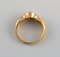 Vintage Ring in 14 Carat Gold with Amethyst by Hermann Siersbøl, Denmark 3