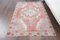 Vintage Turkish Handmade Oushak Rug in Red Wool 1