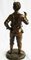 Figura de niño francesa de bronce, siglo XX, Imagen 4
