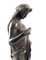 19. Jahrhundert Bronze einer Frau in Gewändern auf Kreisförmigem Sockel drapiert 7