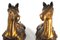 Vergoldete Bronze Gift Horses, 20. Jh., 2er Set 4