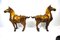 Chevaux en Bronze Doré, 20ème Siècle, Set de 2 5