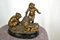 French Sculpture of Children in Bronze, Image 4