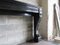 19th Century French Napoleonic Black Marble Fireplace 8