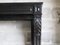 19th Century French Napoleonic Black Marble Fireplace 7