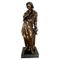 Französische Beethoven Skulptur aus Bronze auf Marmorsockel, 20. Jh 1