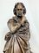 20th-Century French Bronze Beethoven Sculpture on Marble Base, Image 3