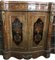 Credenza in legno di noce con intarsi floreali, XIX secolo, Immagine 3