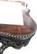 Chinesischer Tisch aus geschnitztem Hartholz mit Marmorplatte, 19. Jh 5