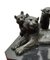 Fusione in bronzo raffigurante tigre e cuccioli, XX secolo, Immagine 4