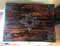 English Gothic Style Brass-Bound Two-Drawer Cigar Box in Macassar Ebony, Image 8