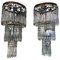 Early 20th Century Articulated Crystal Wall Sconces, Set of 2 1