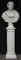 Mark Antony Bust, Sculpture and Column, 20th-Century, Image 2