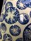 Große dekorative japanische Porzellanvasen in Blau & Weiß, 2er Set 6