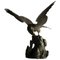 Japanischer Meiji Adler aus Bronze, 19. Jh 1