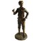 Figura de niño francesa de bronce, siglo XX, Imagen 1