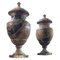 Urnas italianas grandes de mármol, siglo XIX. Juego de 2, Imagen 1