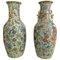 Large 19th Century Chinese Vases, Set of 2 1