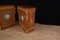 French Napoleon III Satinwood Side Cabinets, 1910s, Set of 2 10