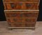 Large English Burl Walnut Double Chest of Drawers, 1840s 3