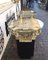 18th Century White Marble and Gilt Columns, Set of 2, Image 4