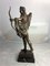 20th Century Bronze Statue of Apollo, Greek God of Archery 2