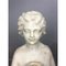 19th Century Marble Bust of a Child Holding a Bird's Nest 8