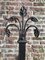 19th Century Gothic Wrought Iron Fireplace Andirons, Set of 2, Image 4