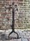 19th Century Gothic Wrought Iron Fireplace Andirons, Set of 2 3