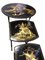 East Asian Carved Nesting Tables, Set of 3 5