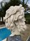 Escultura de busto de mármol del dios romano Neptuno del agua, siglo XX, Imagen 8