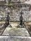 Alari da camino gotici in ferro battuto, XIX secolo, set di 2, Immagine 5