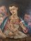 Italienische, 19. Jh., Jesus, Maria, Weisen, Engel und Esel, Öl auf Leinwand 3