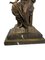 Neoclassical Style Bronze Lady on Detailed Plinth Base, 20th Century 4