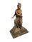 Neoclassical Style Bronze Lady on Detailed Plinth Base, 20th Century 3