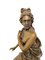 Neoklassizistische Bronze Dame auf detailliertem Sockel Sockel, 20. Jh 2