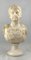Busto de un general romano de mármol blanco, siglo XX, Imagen 2