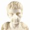 20th Century White Marble Bust of a Roman General 11