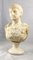 Busto de un general romano de mármol blanco, siglo XX, Imagen 5