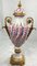 Jarrones de porcelana Ormolu y Sevres rosa con tapa, siglo XX. Juego de 2, Imagen 9