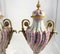 Jarrones de porcelana Ormolu y Sevres rosa con tapa, siglo XX. Juego de 2, Imagen 4