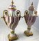 20th Century Ormolu & Pink Sevres Porcelain Vases with Lids, Set of 2 5